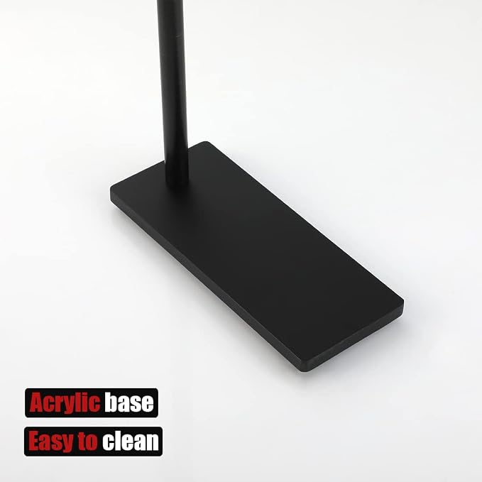 JQK Hand Towel Holder Stand Oil Rubbed Bronze, Modern Tree Rack Free Standing - Image 8