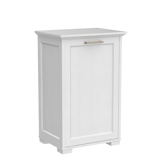 OLD CAPTAIN Tilt-Out Laundry Sorter Cabinet/Wooden Tilt Out Trash Cabinet - Image 4