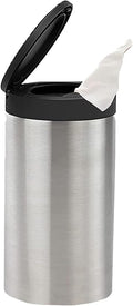 Spectrum Disinfecting Wipes Container Satin Nickel Refillable Stainless Steel by Spectrum