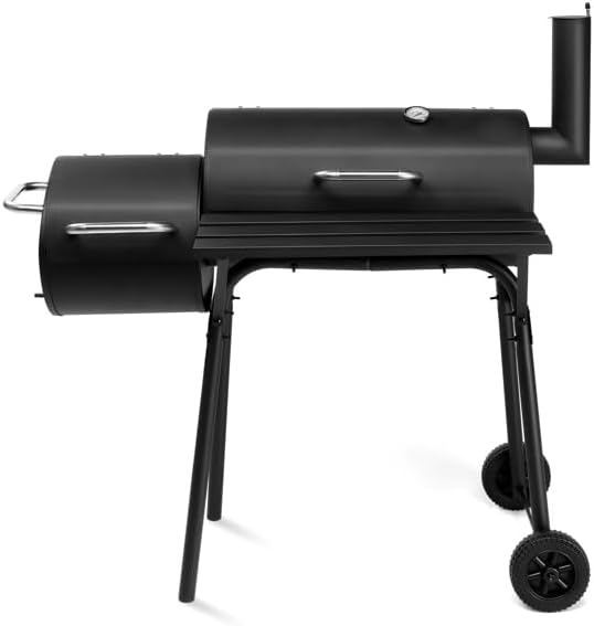 Heavy Duty Barrel Charcoal Grill - Image 9