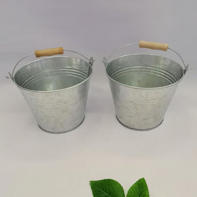 3pcs Large Capacity Iron Ash Bucket - Image 5