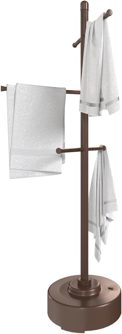 Milliard Pool Towel Rack Outdoor Freestanding Spa Towel Tree, Made from Weather - Image 7