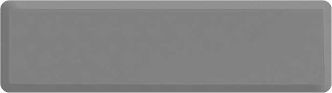GelPro Utility Anti-Fatigue Runner Mat, Leather Grain Grey - Image 2