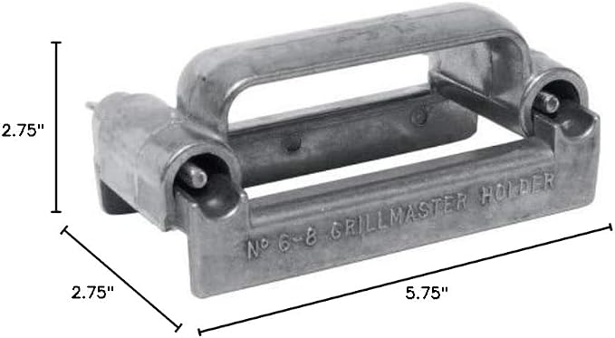 Grillmaster Grill Stone Cleaning Brick Holder by US Pumice, Adjustable Clamps - Image 8