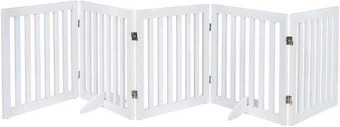 unipaws 24”H Free Standing Pet Gate by unipaws