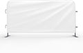 Heavy Duty Portable Crowd Control 8ft Barricade Jacket Cover by Crowd+Control+Warehouse