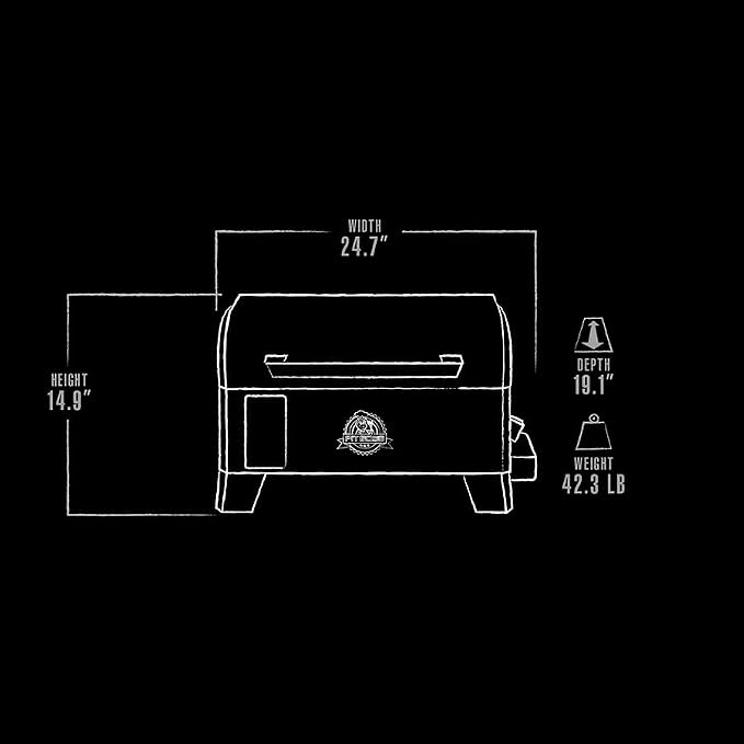 PIT BOSS 10697 Table Top Wood Grill - Image 9