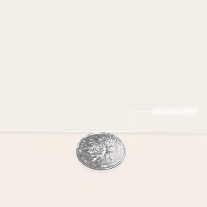 Leather Table Cover, 1.8mm Thick, 24x48 Inch Table Protector, Glass Table - Image 3