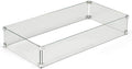 HPC Fire Rectangle Fire Pit Glass Wind Guard, 55x15-Inch by Unknown