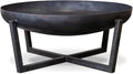 Fire Pit Redwood 31.5" Outdoor Fire Bowl, Steel Firepit by UNITEDFIRE