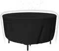 Patio Furniture Covers, Heavy Duty Round Patio Table Cover Outdoor Dining & by Tuyeho