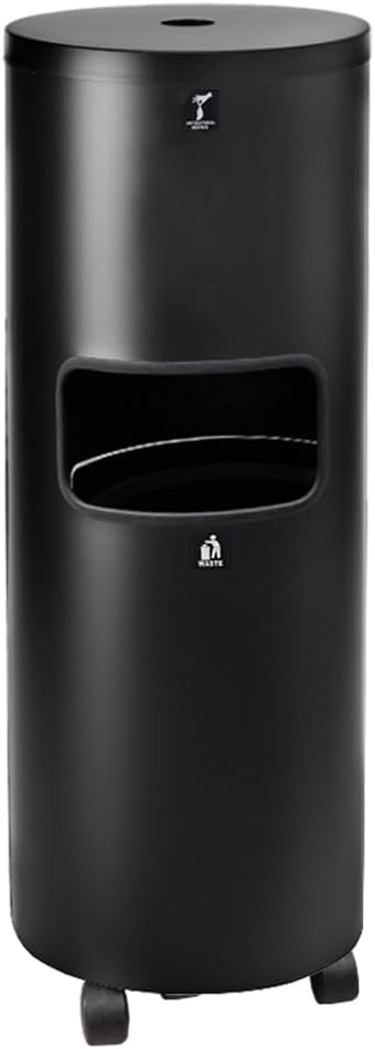 Zahari Home Stainless Steel Floor Stand Wipe Dispenser by ZahariHome
