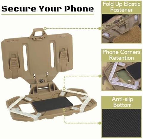 Let-Me-Be FoldPanel Chest Vest Set, Chest Rig Phone Mount - Image 5