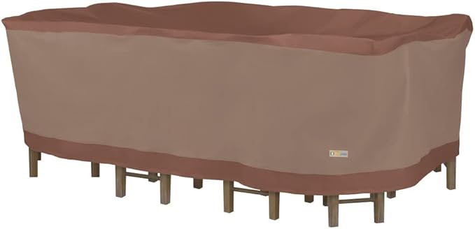 DUCKCOVERS Ultimate Water-Resistant 90 Inch Rectangular/Oval Patio Table by DuckCovers
