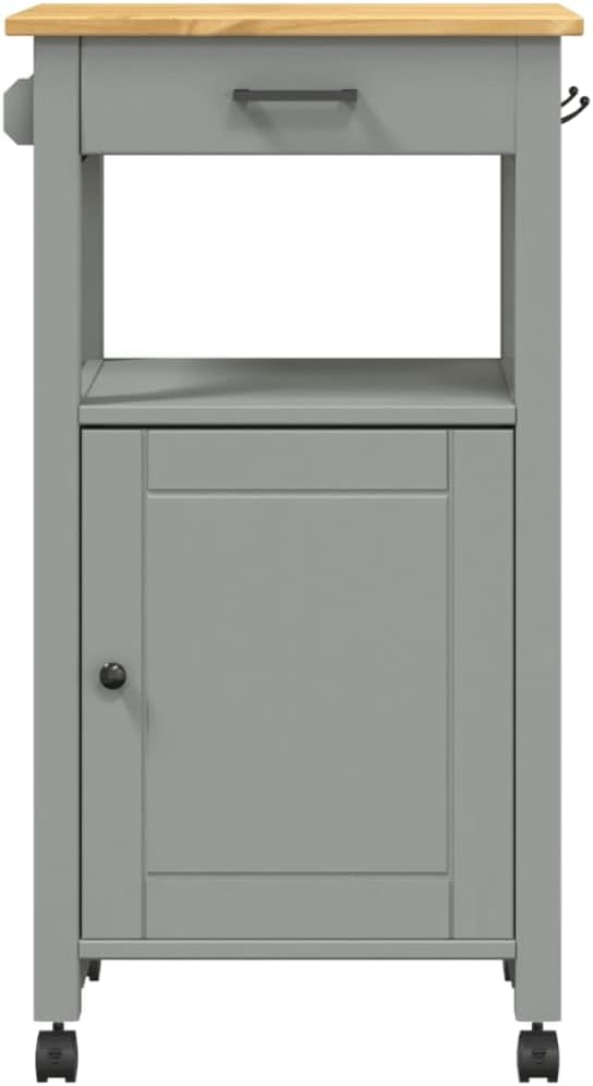 Kitchen Trolley Monza Rolling Kitchen Island Cart - Image 7