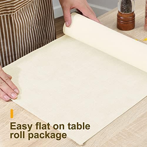 Waterproof Wipeable Table Runner, Thick Farmhouse Table Runner, Dresser Runner - Image 7
