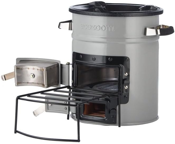 EcoZoom Rocket Stove – Heavy Duty Dual Fuel Portable Camping & Emergency Stove by BioLite