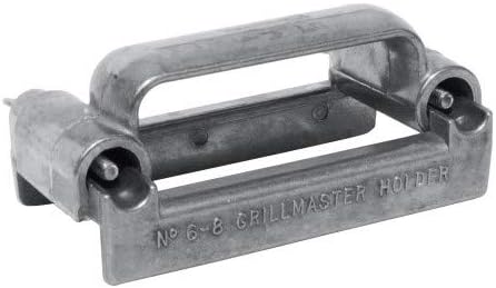 Grillmaster Grill Stone Cleaning Brick Holder by US Pumice, Adjustable Clamps by THEFRYOILSAVERCOMPANY