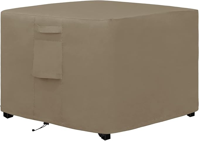 Easy-Going Outdoor Fire Pit Cover Square 32" Lx32 Wx24 H, Durable Outdoor Gas by Easy-Going