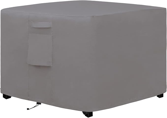 Easy-Going Outdoor Fire Pit Cover Square 32" Lx32 Wx24 H, Durable Outdoor Gas by Easy-Going