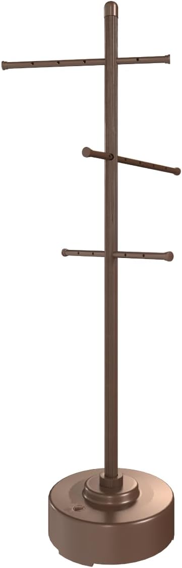 Milliard Pool Towel Rack Outdoor Freestanding Spa Towel Tree, Made from Weather by Milliard