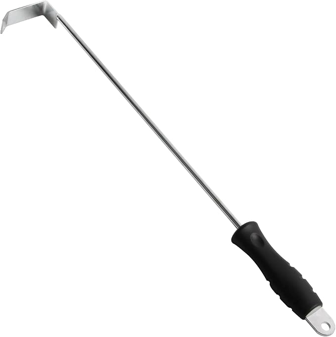 BBQ Ash Tool for Big Green Egg Stainless Steel Ash Tool Poker for Kamado Joe by OLIGAI