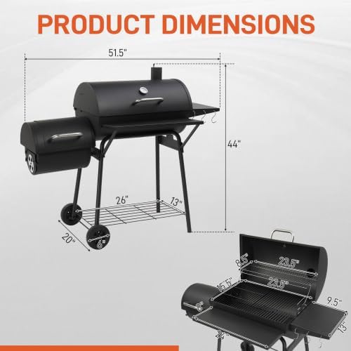 VINGLI Barrel Charcoal Grill - Image 5