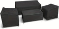 4-Piece Outdoor Furniture Covers, 420D Waterproof Windproof Set by Unknown