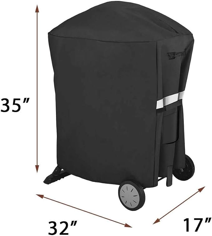 Utheer 7113 Grill Cover for Weber Q100 Q1000 Q1200 Q200 Q2000 Q2200 Series - Image 2