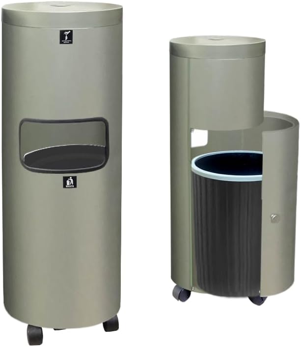 Zahari Home Stainless Steel Floor Stand Wipe Dispenser - Image 3