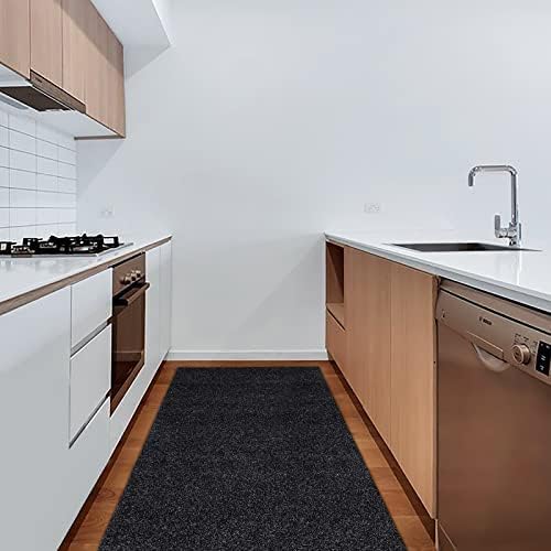 3' x 32' Runner Rugs with Rubber Backing, Indoor Outdoor Utility Carpet Runner - Image 8