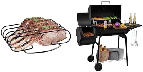 Royal Gourmet BBQ Bundle: Non-Stick Rib Rack by Unknown
