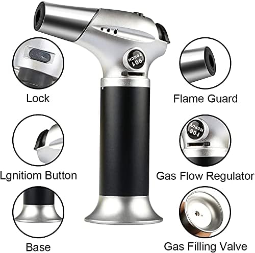 Blow Torch, Home-Grade Kitchen Cooking Torch - Image 2