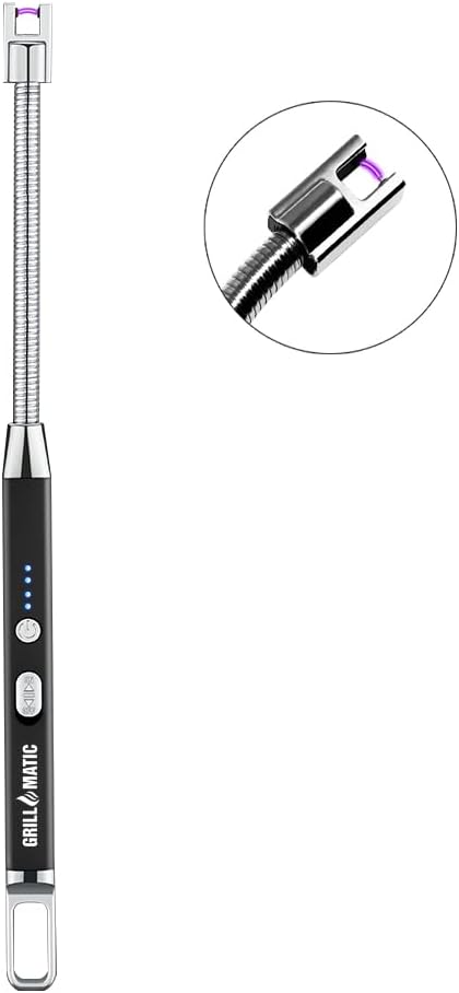 Windproof, Rechargeable, Flexible Neck, Lithium Ion, Electronic, Butane Free - Image 3