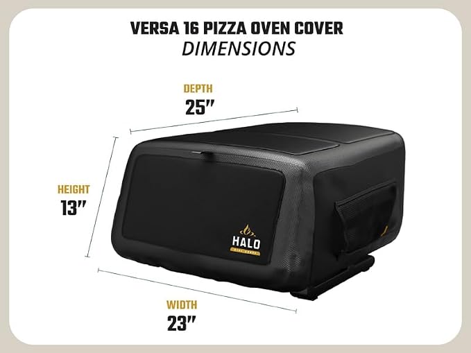 HALO Versa 16 Pizza Oven Cover | Premium quality | UV Rated | Custom fit | - Image 5