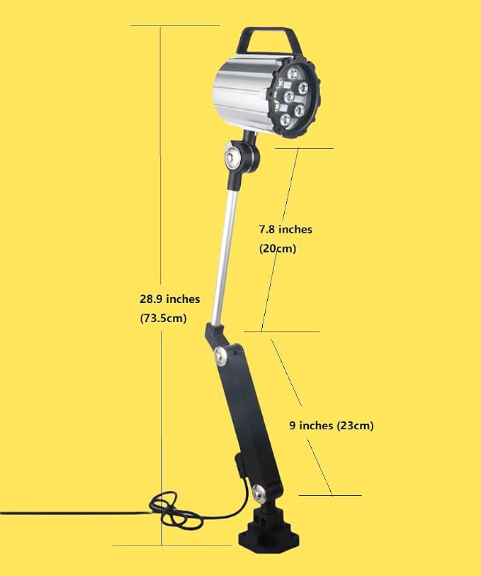 12W Explosion Proof Light 24V Waterproof LED Work Light - Image 3