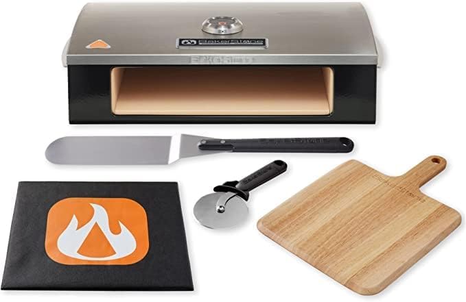 BakerStone Pizza Oven for Grill Top, 5-sided Pizza Stone Outdoor Pizza Oven - Image 2