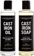 CARON & DOUCET - Cast Iron Cleaning & Conditioning Set: Seasoning Oil & by CaronDoucet