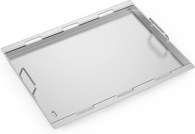 Stanbroil Stainless Steel Flat Top Griddle, Full-Size Griddle Insert by Stanbroil
