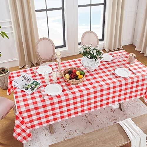 Softalker Gingham Checkered Tablecloth Rectangle - Image 2