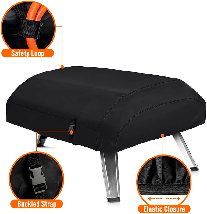 iCOVER Carry Cover for Ooni Koda 16 inch Pizza Oven, Heavy Duty Portable 16 Gas - Image 2