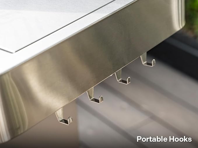 Monument Grills Larger 4+2 Burner Propane Gas Grills Stainless Steel Cabinet - Image 7
