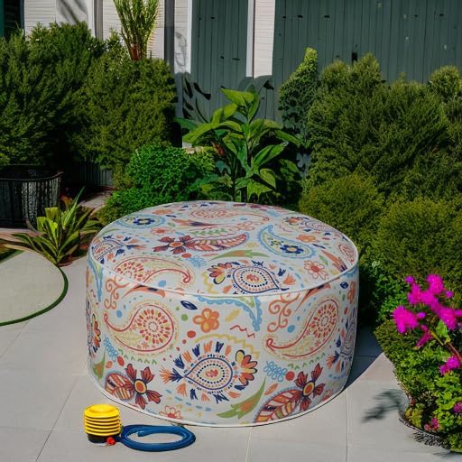 Kozyard Inflatable Ottoman Stool - Image 2