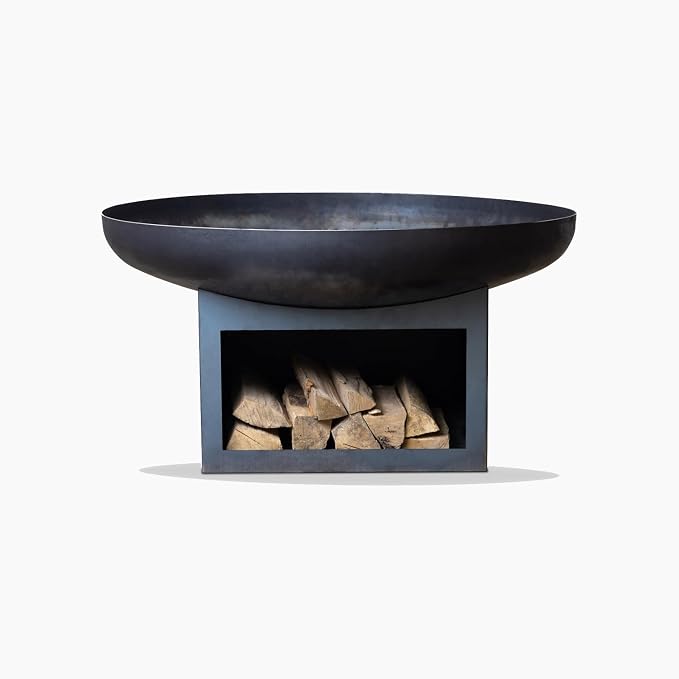 Fire Pit Bighorn 31.5" Outdoor Fire Bowl, Steel Firepit by UNITEDFIRE