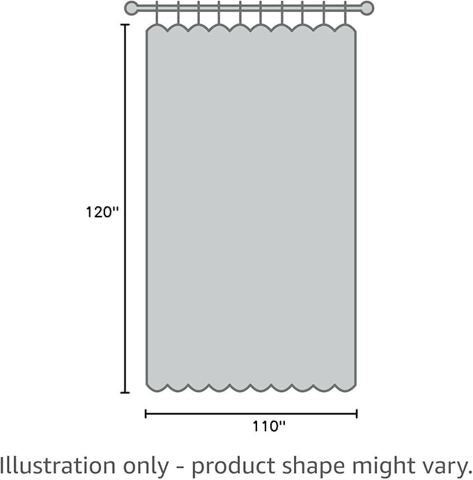 HolidayIdeas 4 Panels Linen Outdoor Curtains - Image 9
