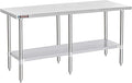 DuraSteel 24x84 Stainless Steel Work Table by DuraSteel
