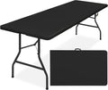 SIMPLI-Magic 8ft Portable Plastic Folding Table – Indoor & Outdoor Heavy-Duty by SIMPLI-MAGIC