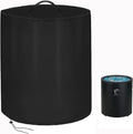 POMER Fire Column Cover, 24inch Round Fire Pit Covers Column Fire Bowl by POMER