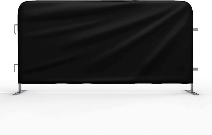 Heavy Duty Portable Crowd Control 8ft Barricade Jacket Cover by Crowd+Control+Warehouse