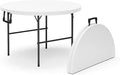 3.5 Feet Circular Round Foldable Table by OurModernSpace